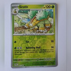 Grotle 11/162 | Temporal Forces | Reverse Holo Common | NM | Pokemon TCG Card